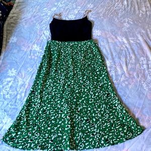 Green skirt